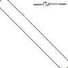 1,9mm Kette Rundankerkette aus Edelstahl mit grauen Lackierung Halsschmuck, 50cm