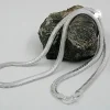 4mm Kette Schlangenkette 925 Echt Silber 42cm Halsschmuck Silberkette