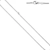 1,8mm Kette Zopfkette aus 585 Gold Weißgold Halskette Halsschmuck, 45cm