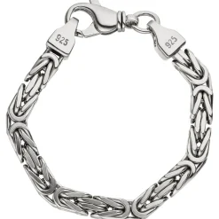 7mm Königsarmband Armband Armschmuck aus 925 Silber 20cm Unisex