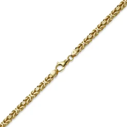 7mm Königskette aus 585 Gold Gelbgold Kette Halskette 70cm Herren