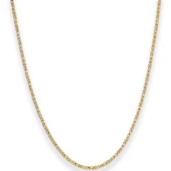 1,8mm Königskette Goldkette Collier Halskette aus 333 Gold Gelbgold 60cm