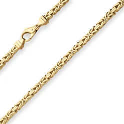 5,1mm Königskette Goldkette Collier Halskette aus 585 Gold Gelbgold 50cm