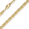 3,2mm Königskette Goldkette Collier Halskette aus 333 Gold Gelbgold 50cm