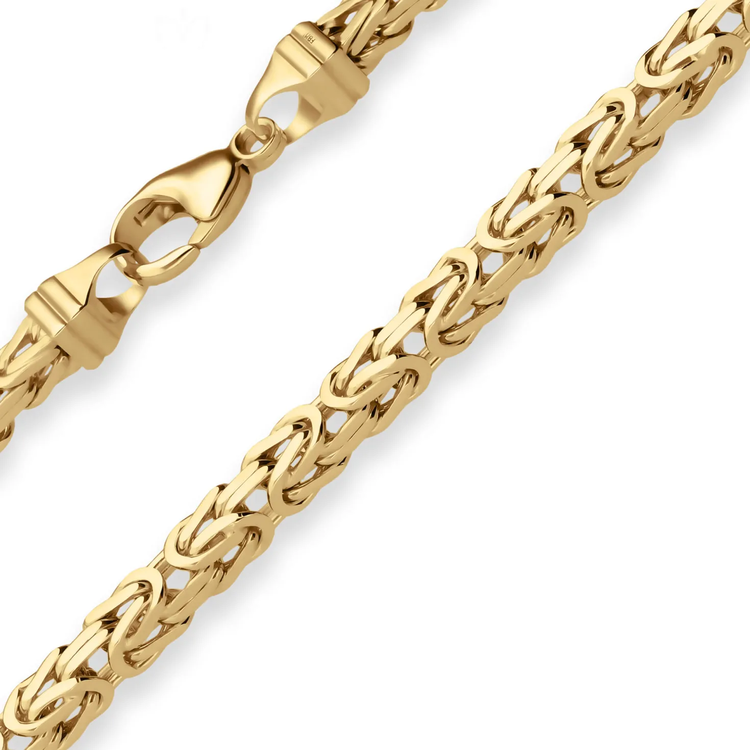 4mm Königskette Goldkette Collier Halskette aus 333 Gold Gelbgold 60cm