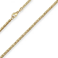 2,8mm Königskette Goldkette Collier Halskette aus 333 Gold Gelbgold 65cm