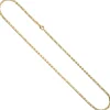 2,8mm Königskette Halskette Collier aus 333 Gold Gelbgold massiv 50cm