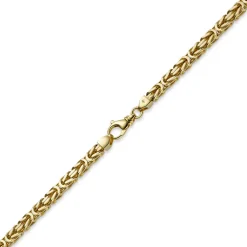 8mm Königskette Kette Halskette aus 750 Gold Gelbgold 65cm Herren
