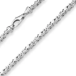 5,6mm Königskette Silberkette Collier Halskette aus 925 Silber 60cm