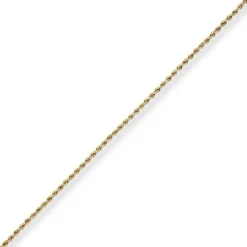 2,1mm Kordelkette Goldkette Collier Halskette aus 585 Gold Gelbgold 45cm