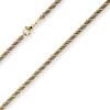 4,4mm Kordelkette Goldkette Collier Halskette aus 585 Gold gelb/weiß 45cm