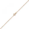 1mm Kugelkette diamantiert Kette Goldkette Halskette aus 585 Gold Rotgold, 60cm