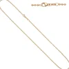 2,0mm Kugelkette Gold Halskette Collier Goldkette 585 Gold Rotgold 42cm