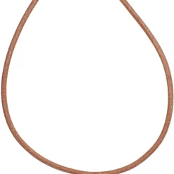 2mm Lederschnur Lederkette aus braunem Leder Lederschmuck, 100cm