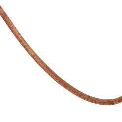 2mm Lederschnur Lederkette aus braunem Leder Lederschmuck, 100cm