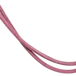 2mm Lederschnur Lederkette aus rosanem Leder Lederschmuck, 100cm