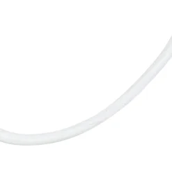 2mm Lederschnur Lederkette aus weißem Leder Lederschmuck, 100cm