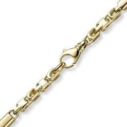 5,5mm Monte Carlo Herren Armband aus 585 Gold Gelbgold massiv 22cm