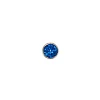 2,2mm Nasenpiercing Nasenstecker, Kristall blau, Edelstahl, Damen