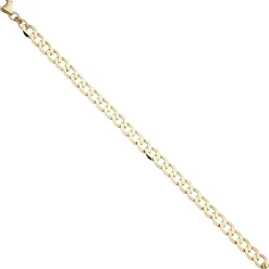 6,6mm Panzerarmband Armband Armkette Armschmuck aus 333 Gold Gelbgold 21cm