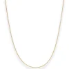 1,1mm Panzerkette Goldkette Collier Halskette aus 585 Gold Gelbgold 36cm