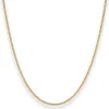 1,6mm Panzerkette Goldkette Collier Halskette aus 333 Gold Gelbgold 38cm