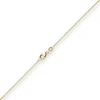 1,1mm Panzerkette Goldkette Collier Halskette aus 375 Gold Gelbgold 45cm