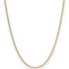 2,1mm Panzerkette Goldkette Collier Halskette aus 585 Gold Gelbgold 36cm