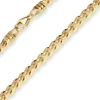 6,3mm Panzerkette Goldkette Collier Halskette aus 333 Gold Gelbgold 50cm
