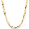 5,4mm Panzerkette Goldkette Collier Halskette aus 333 Gold Gelbgold 55cm