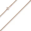 2,1mm Panzerkette Goldkette Collier Halskette aus 585 Gold Rotgold 45cm