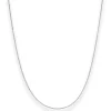 1,1mm Panzerkette Goldkette Collier Halskette aus 585 Gold Weißgold 36cm