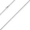 2,1mm Panzerkette Goldkette Collier Halskette aus 750 Gold Weißgold 60cm