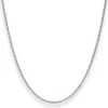 1,7mm Panzerkette Goldkette Collier Halskette aus 333 Gold Weißgold 45cm