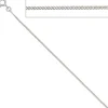 1,3mm Panzerkette Halskette Collier Goldkette 333 Gold Weißgold 50cm
