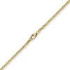 2,5mm Panzerkette Kette Collier aus 750 Gold Gelbgold, Goldkette, 45cm