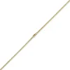 2mm Panzerkette Kette Collier aus 585 Gold Gelbgold, Goldkette, 38cm