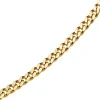4mm Panzerkette Kette Collier aus 585 Gold Gelbgold Goldkette 70cm