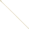 1,3mm Panzerkette Kette Halskette Collier aus 925 Silber gelbgold vergoldet 42cm