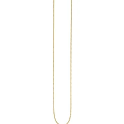 1,3mm Panzerkette Kette Halskette Collier aus 925 Silber gelbgold vergoldet 42cm