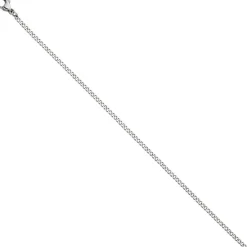 2mm Panzerkette Kette Halskette Collier Halsschmuck aus Edelstahl, 38cm