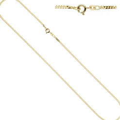 2,1mm Panzerkette Kette Halskette Collier Halsschmuck 585 Gelbgold, 60cm