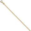 2,3mm Panzerkette Panzer Kette Collier 333 Gelbgold 70cm Halskette Halsschmuck