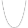 2,1mm Panzerkette Silberkette Collier Halskette aus 925 Silber 40cm