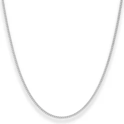 1,7mm Panzerkette Silberkette Collier Halskette aus 925 Silber 70cm