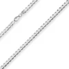 5,3mm Panzerkette Silberkette Collier Halskette aus 925 Silber rhodiniert 50cm