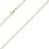 1,6mm Panzerkette weit Collier Halskette aus 333 Gold Gelbgold 45cm