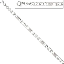 5,2mm Panzersteg-Armband Armkette Armschmuck aus 925 Silber 21cm
