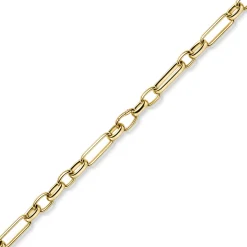 11mm Phantasie Armband Armkette Armschmuck aus 585 Gold Gelbgold 20cm