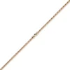4mm Phantasiearmband Armkette Armschmuck aus 585 Gold Rotgold glänzend 19cm